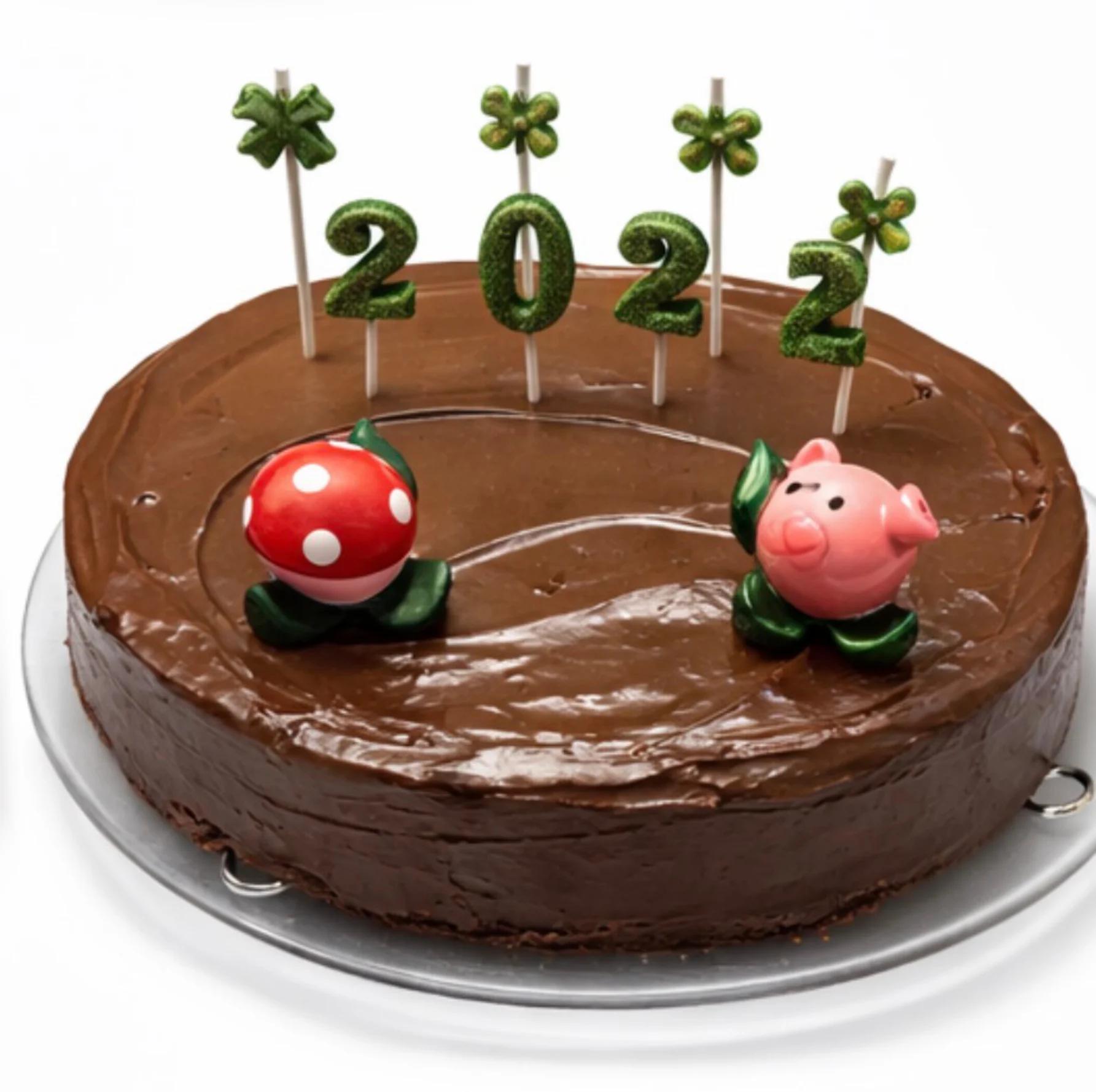 Silvester-2022-Schokotorte
