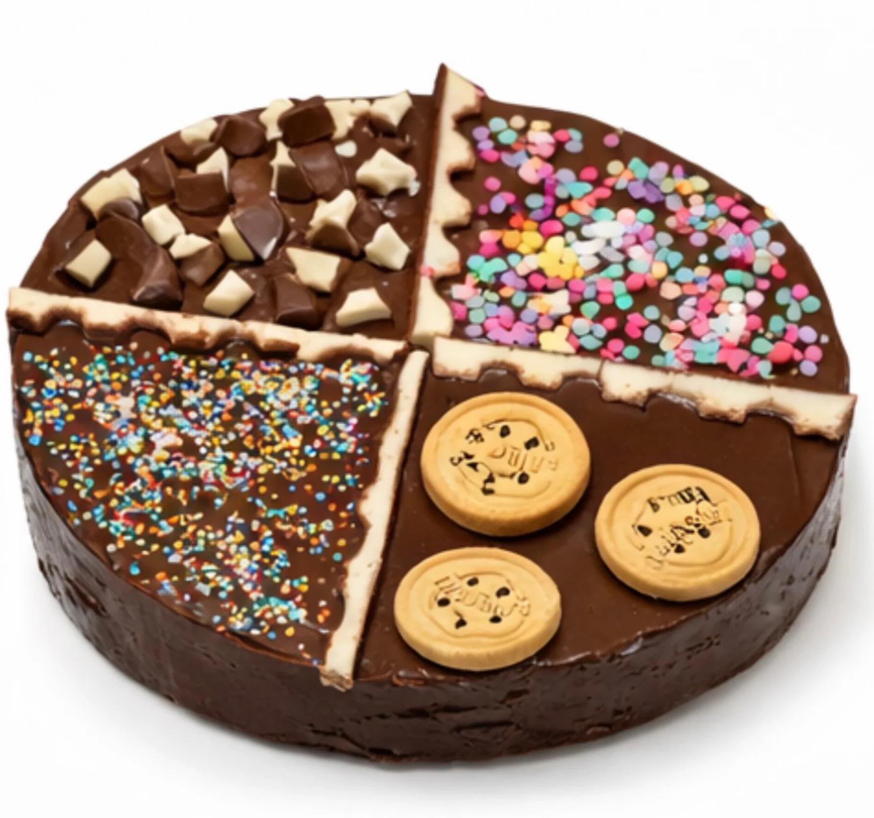 Schokoladen-Viereck-Tarte