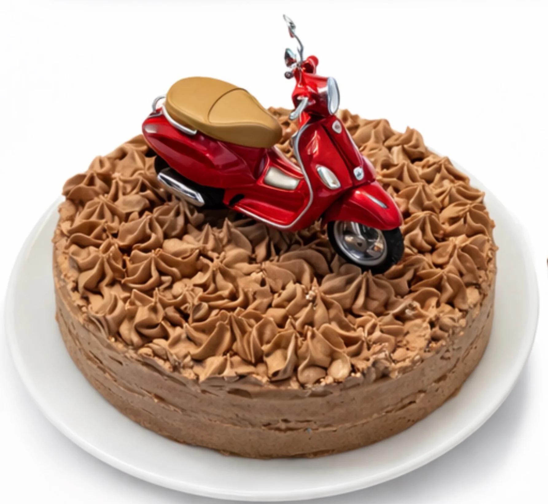 Vespa-Geburtstagstorte